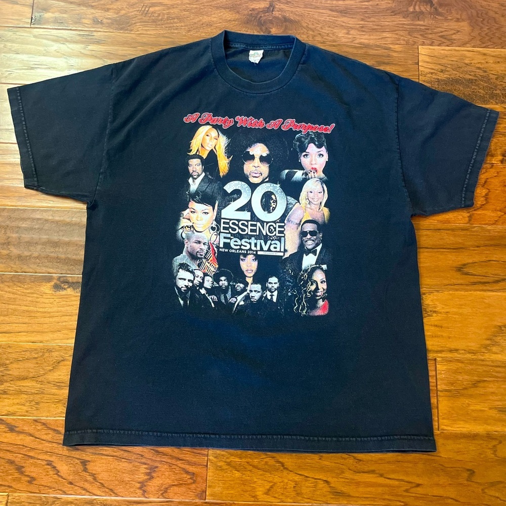 2014 Essence Fest Concert T-Shirt. New Orleans.